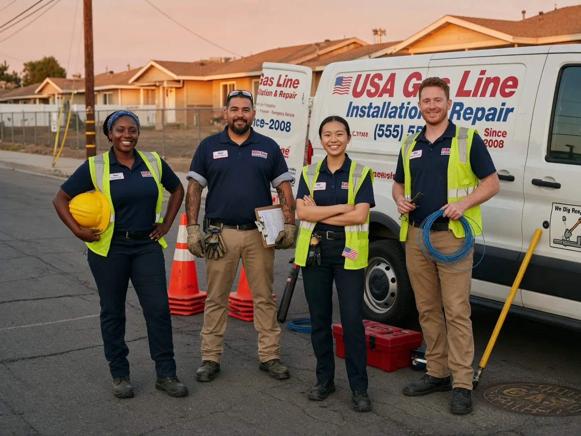 Gas Line Installation company in Lineville, AL